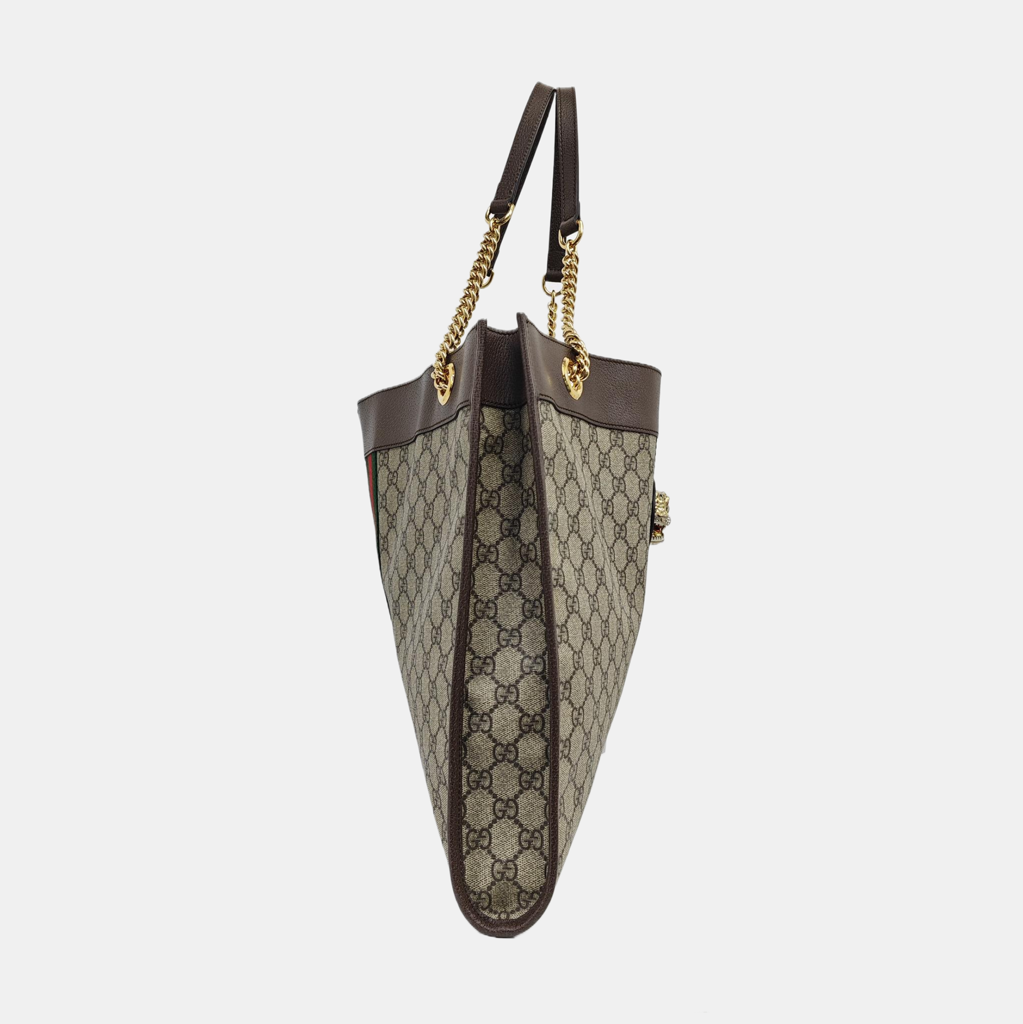 Rajah Monogram Coated Canvas Beige