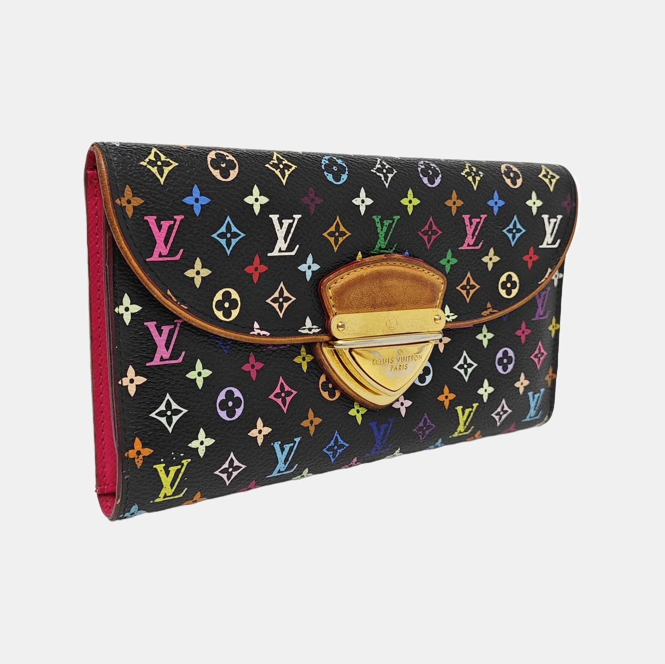 LV × TM KOALA Monogram Coated Canvas Black Wallet