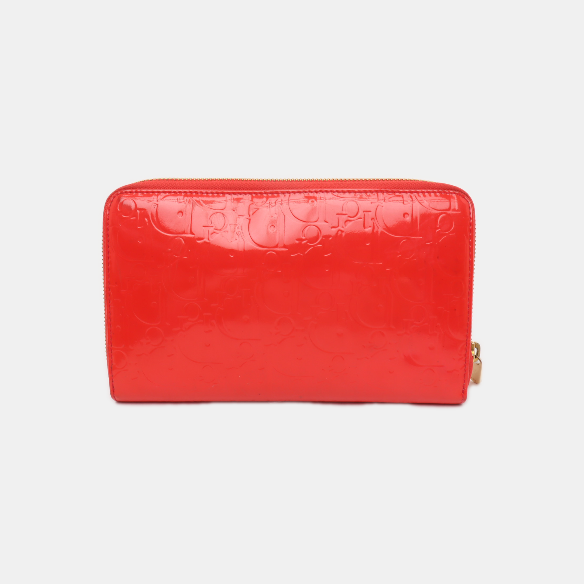 Oblique Patent Leather Red