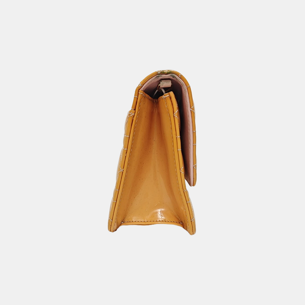 Rendez-Vous Cannage Patent Leather Yellow