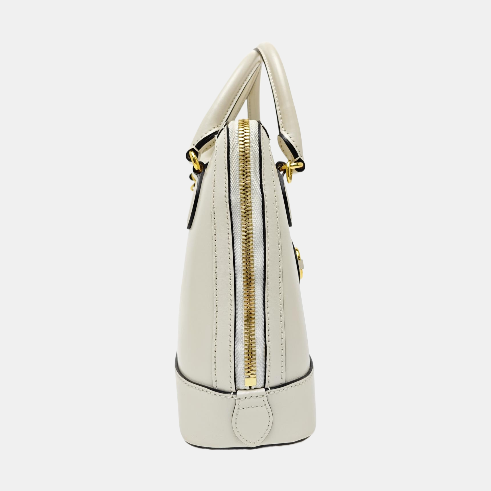 Horsebit 1955 Small Calfskin White