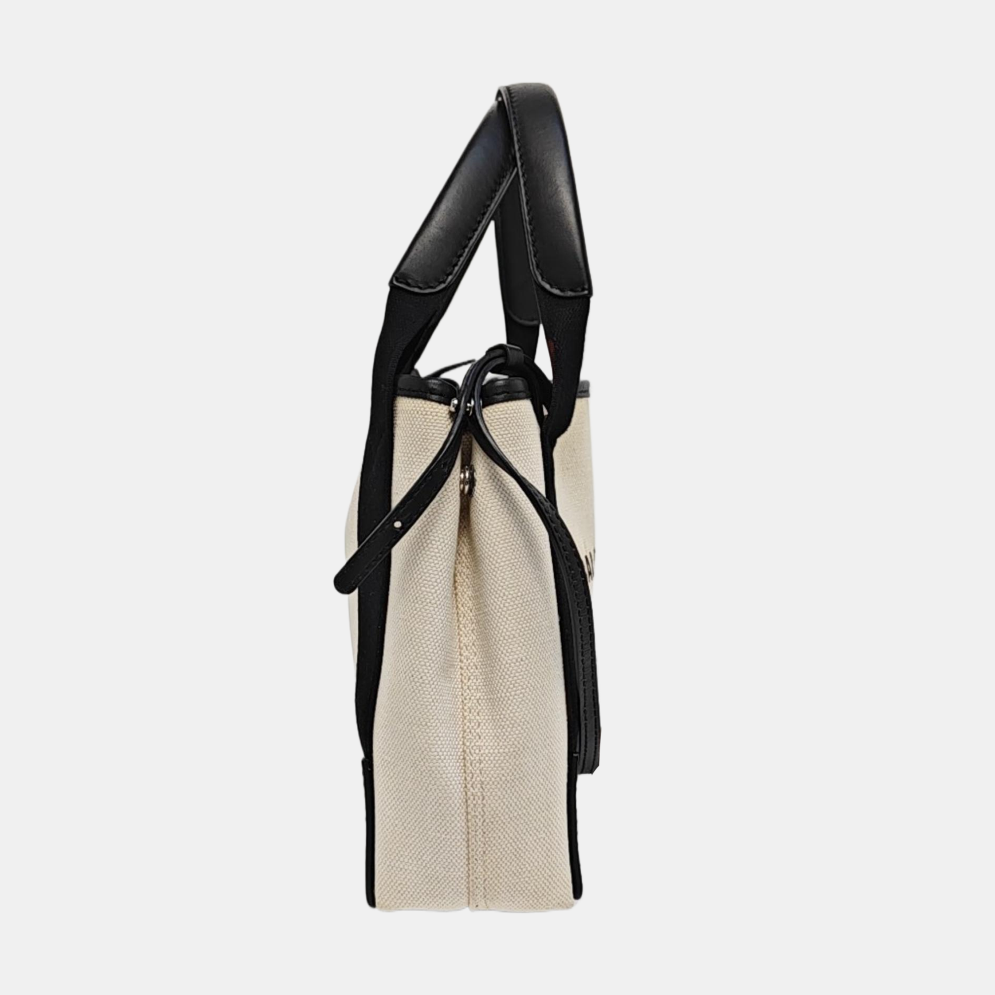 Navy Mini Canvas White