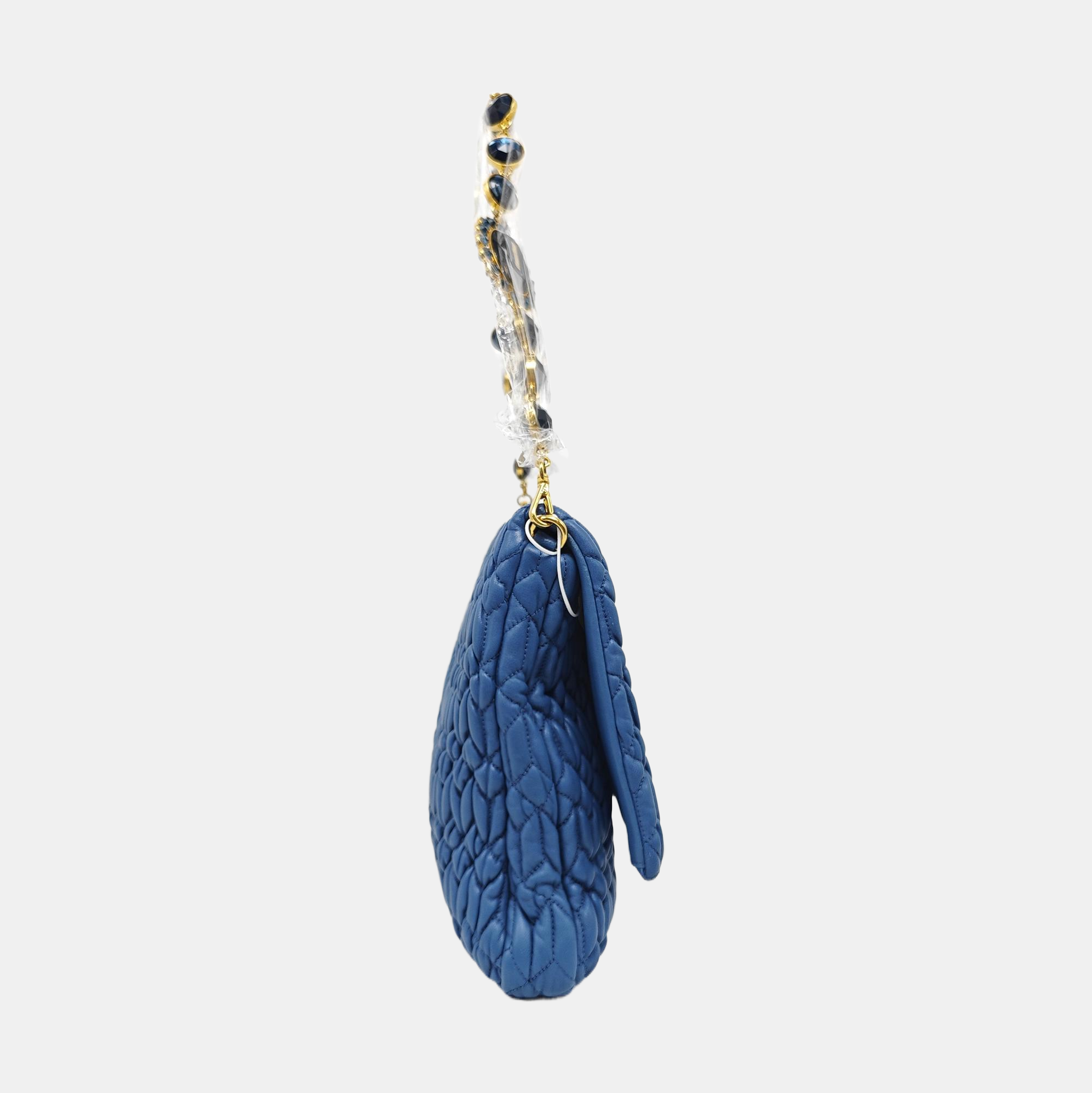 Crystal Lambskin Blue