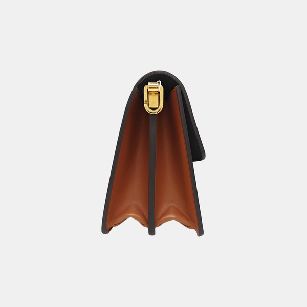 DAUPHINE MM Monogram Coated Canvas Brown