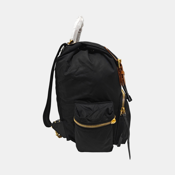 The Rucksack Medium Nylon Black