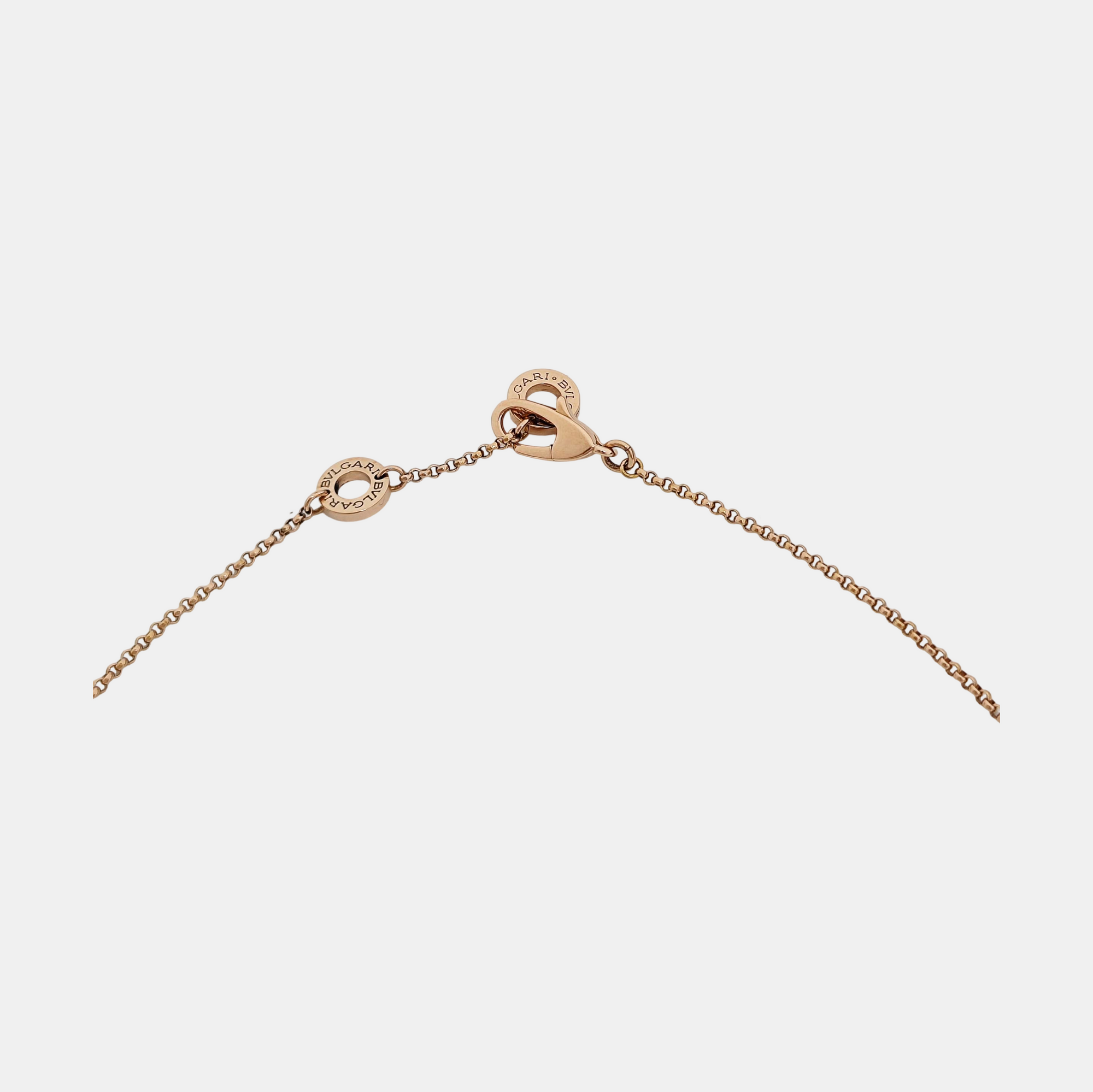 BVLGARI BVLGARI 18k Rose Gold Necklace