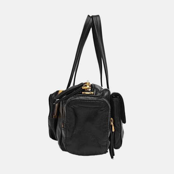 Pocket Lambskin Black