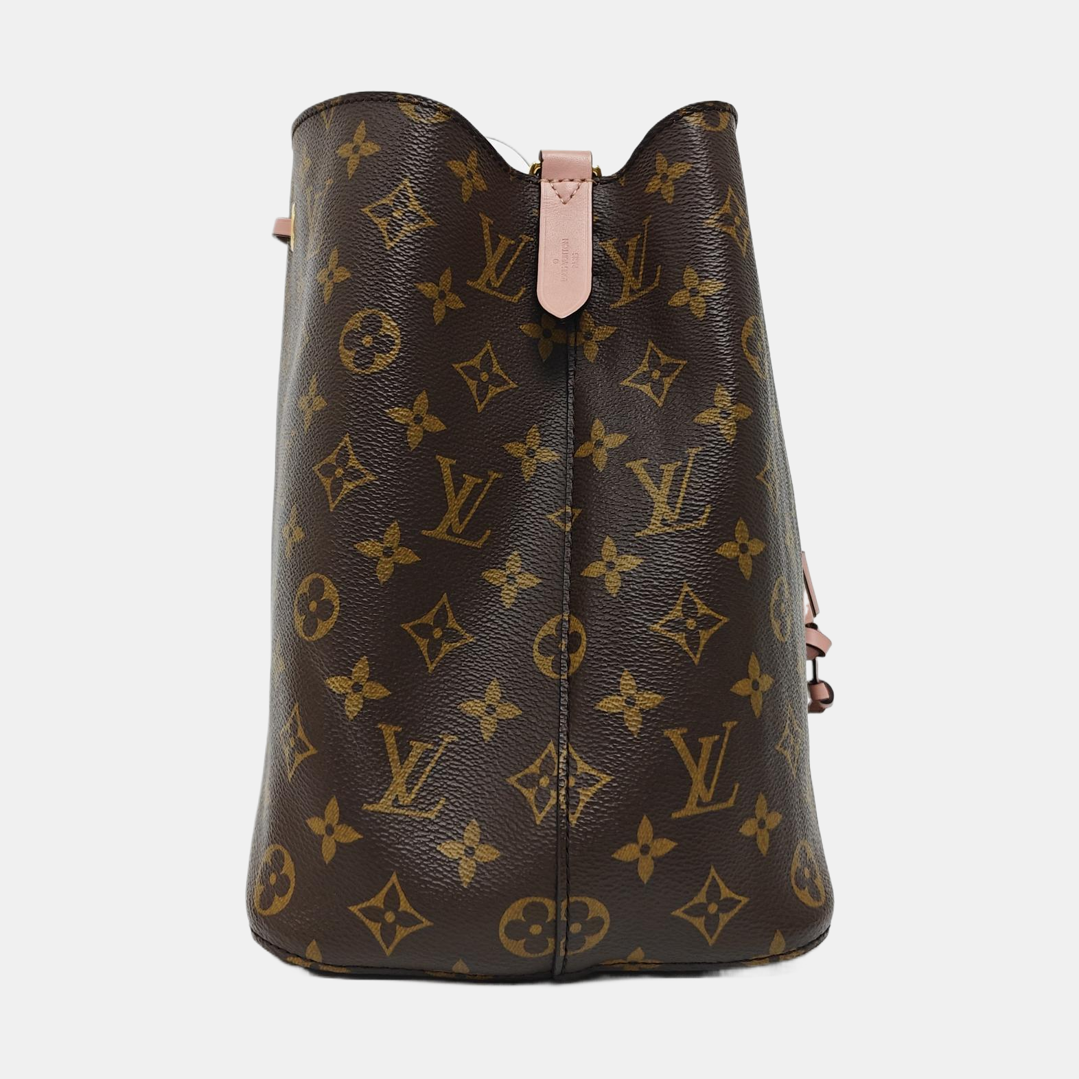 NÉONOÉ MM Monogram Coated Canvas Brown