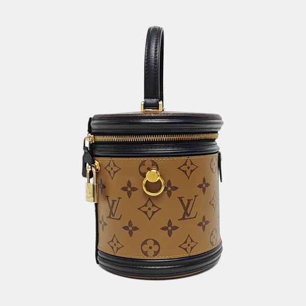 CANNES PM Monogram Coated Canvas Brown