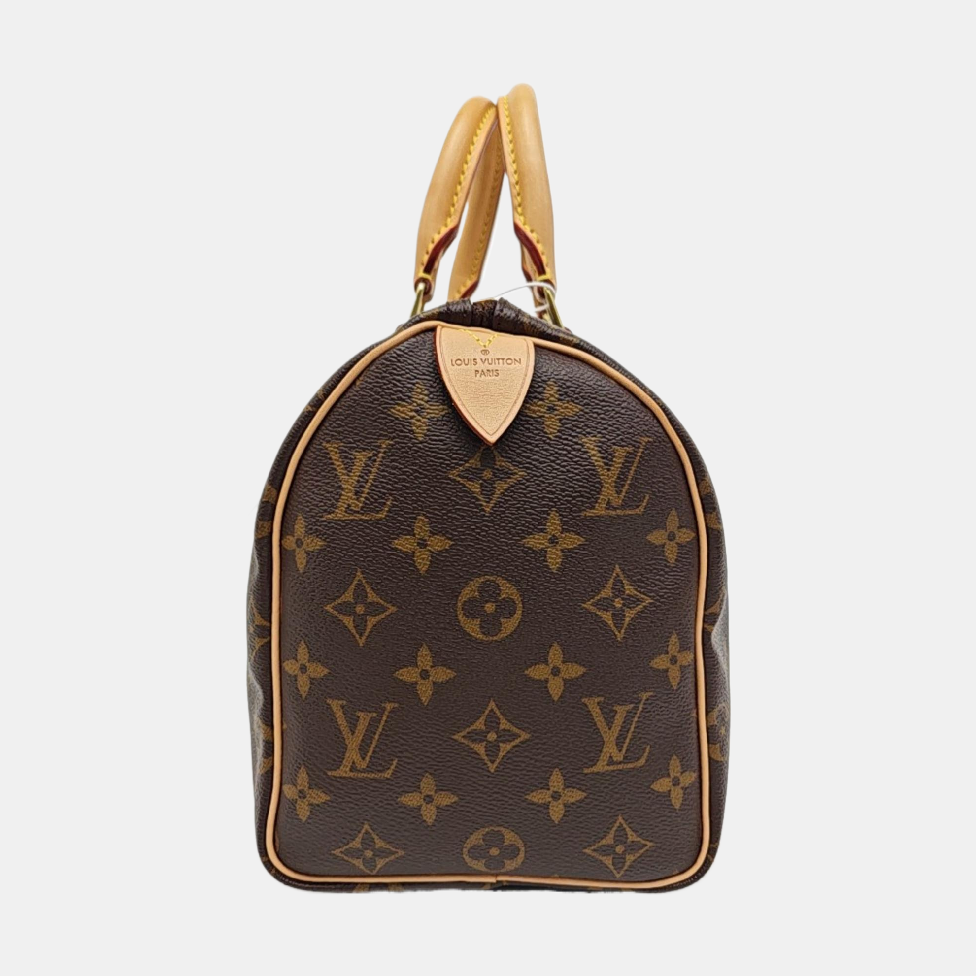 SPEEDY 25 Monogram Coated Canvas Brown