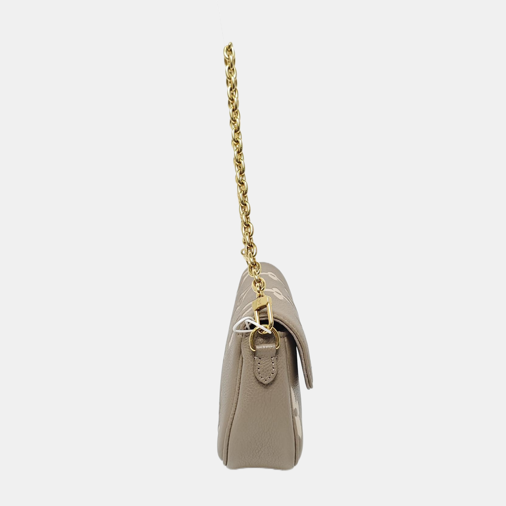 IVY Monogram Calfskin Gray