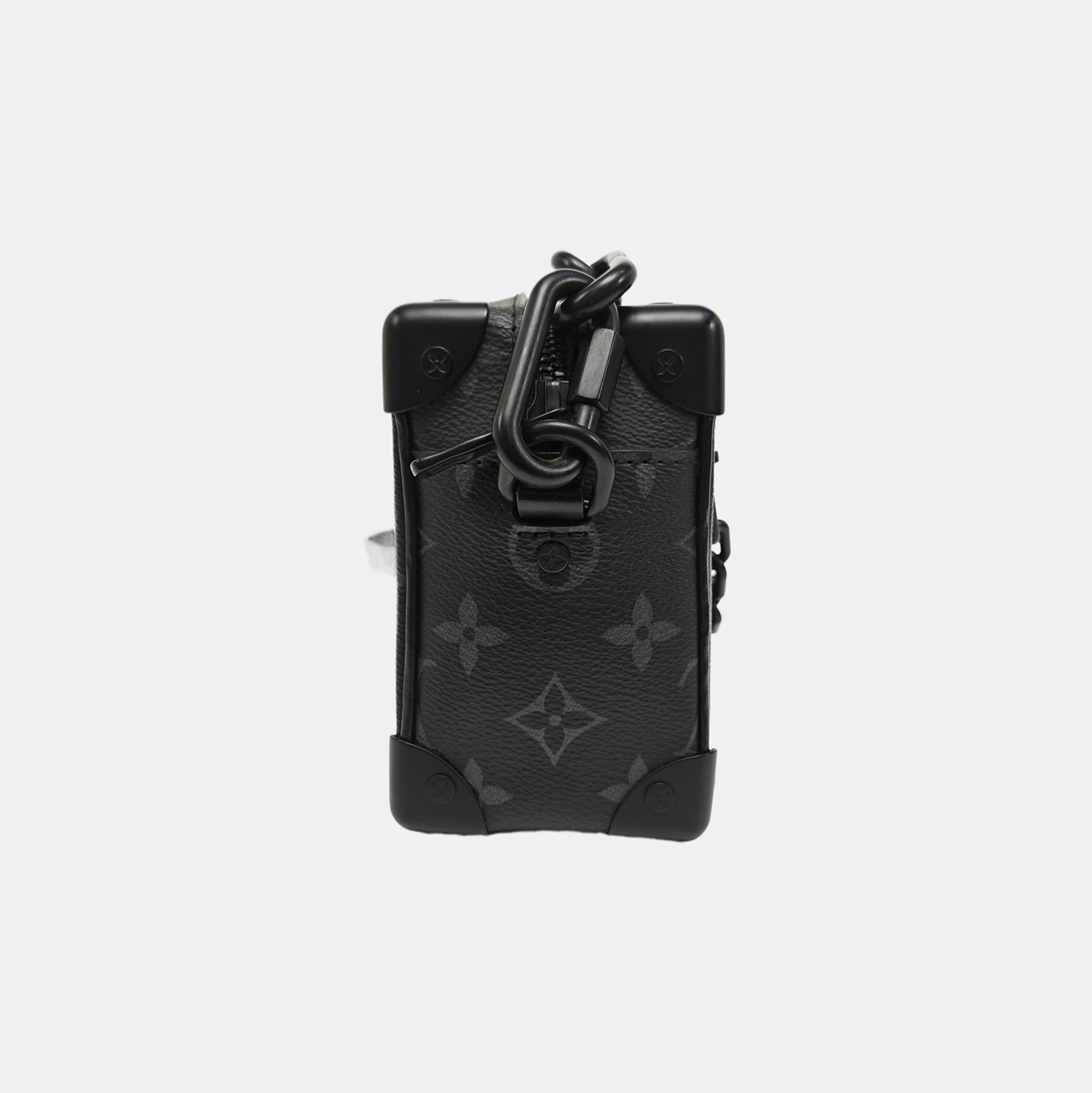 SOFT TRUNK Mini Monogram Coated Canvas Black