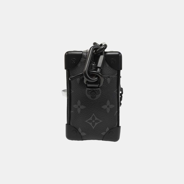 SOFT TRUNK Mini Monogram Coated Canvas Black