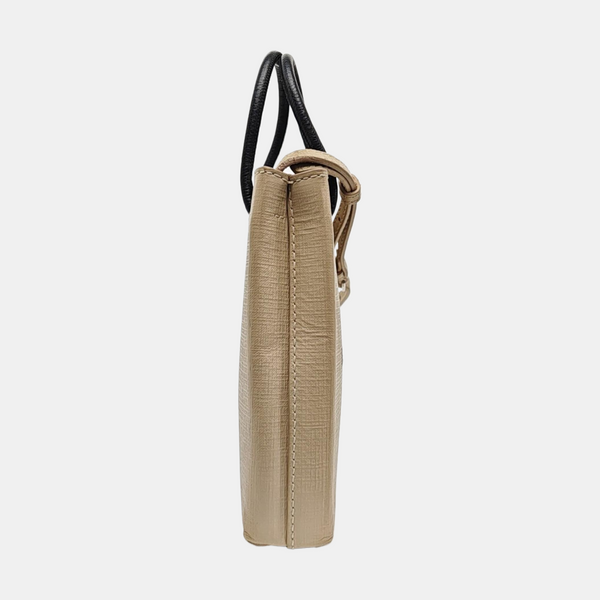Shopping Bag Calfskin Beige