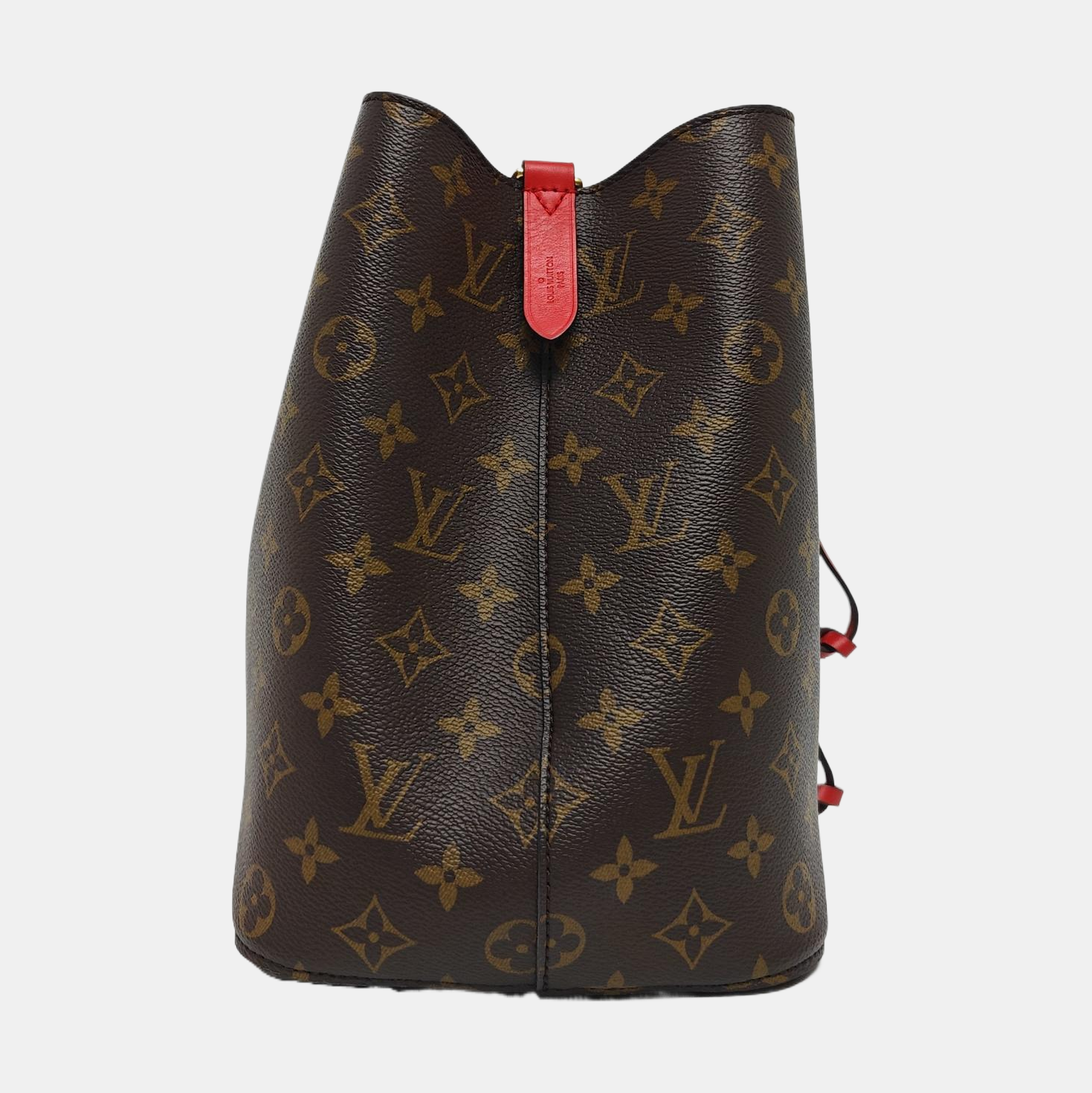 NÉONOÉ MM Monogram Coated Canvas Brown