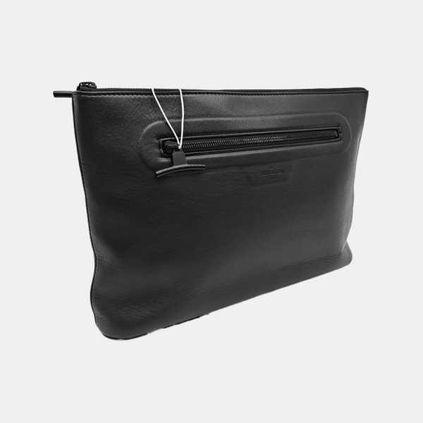 Calfskin Clutch Black