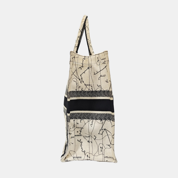 Book Tote Large Fabric Multicolor