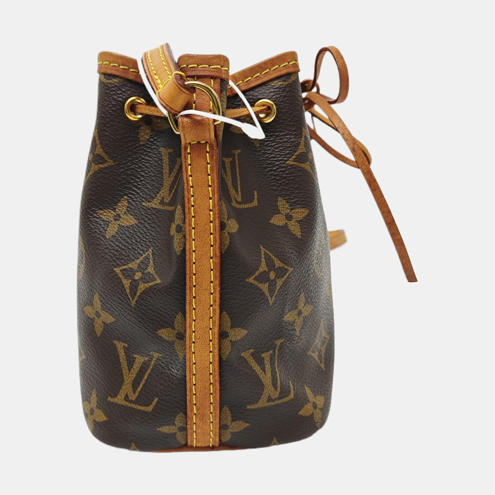 NÉONOÉ Nano Lona Revestida Monogram Marrón