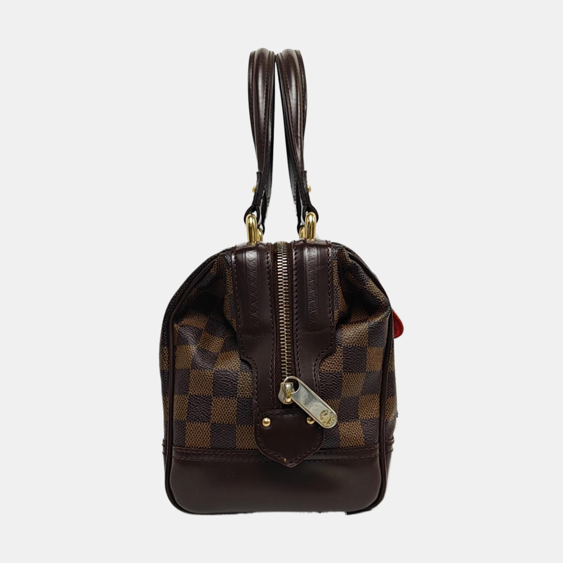 KNIGHTSBRIDGE Damier Ebene Coated Canvas Brown