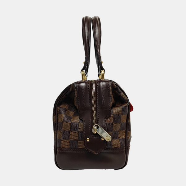 KNIGHTSBRIDGE Damier Ebene Coated Canvas Brown