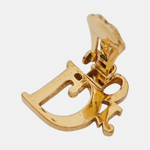 Metal Gold Clip On Earrings