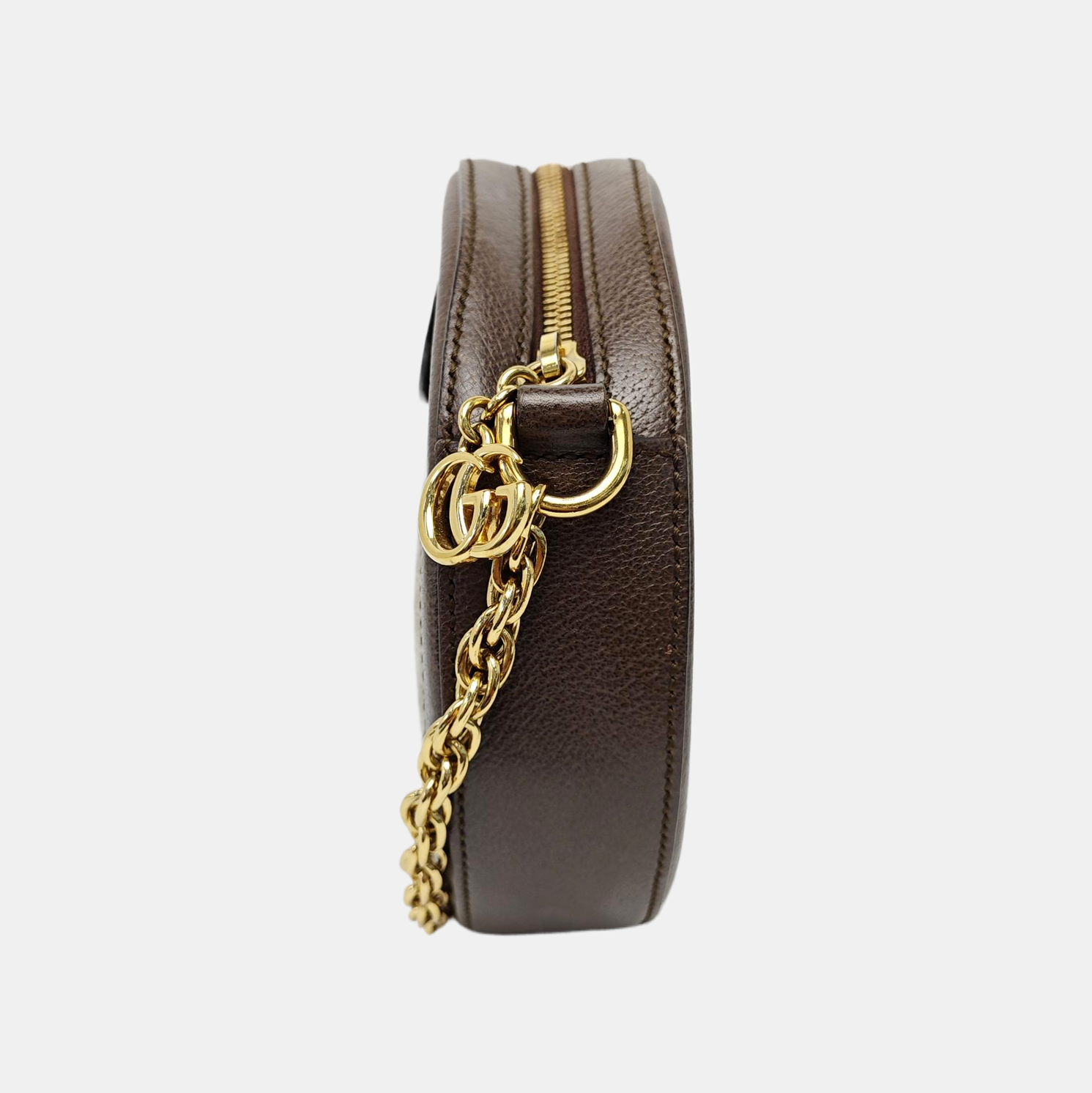 Ophidia Mini Monogram Coated Canvas Beige