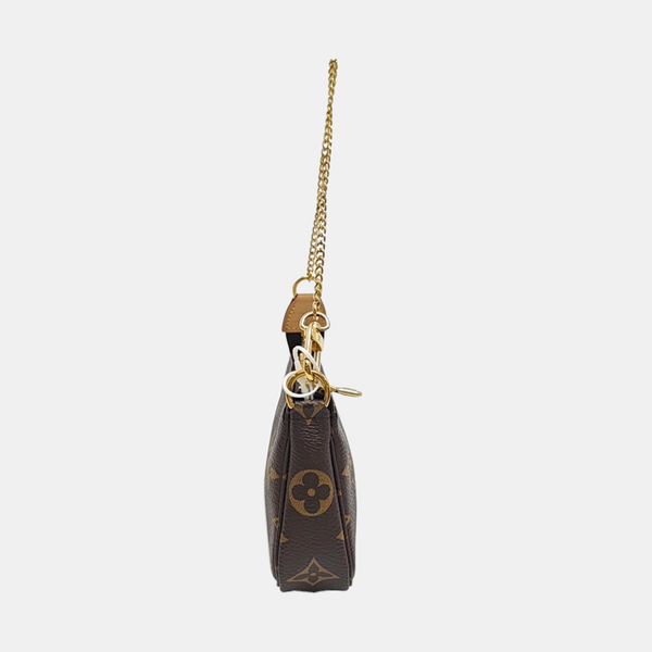 ACCESSOIRES Mini Monogram Coated Canvas Brown