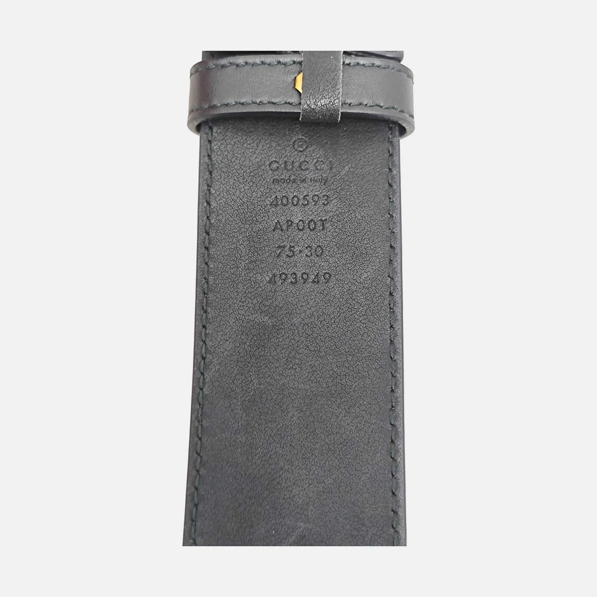 Leather Belt Black