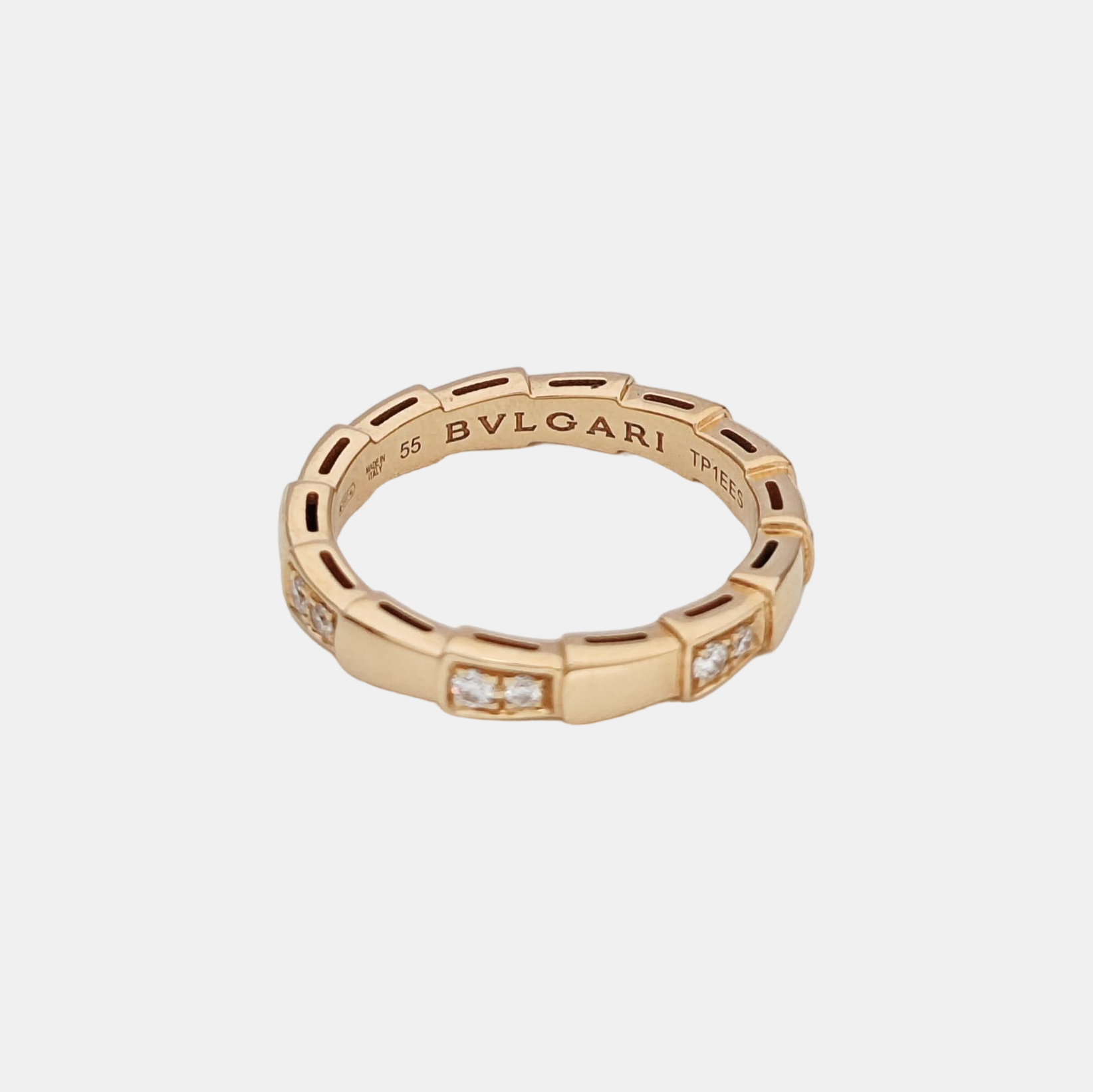 SERPENTI 18k Rose Gold Ring EU 55