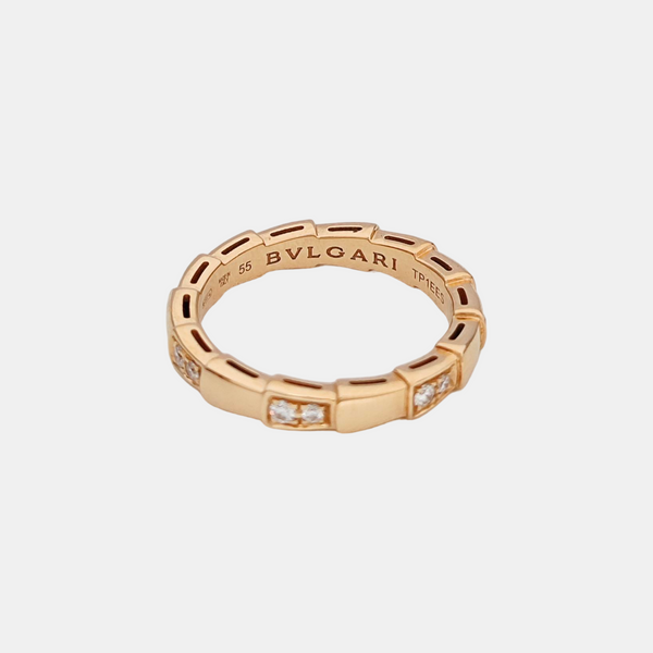 SERPENTI 18k Rose Gold Ring EU 55