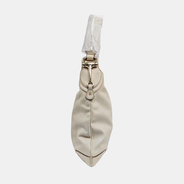 Calfskin Shoulder Bag White