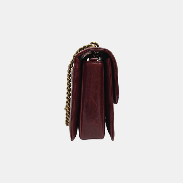 PREFECT EDGE Quilted Calfskin Red