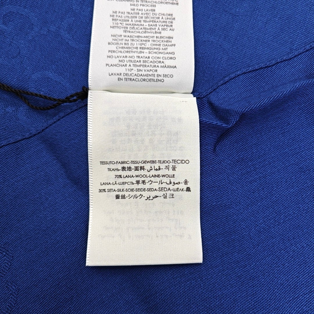 Wool Scarf Blue