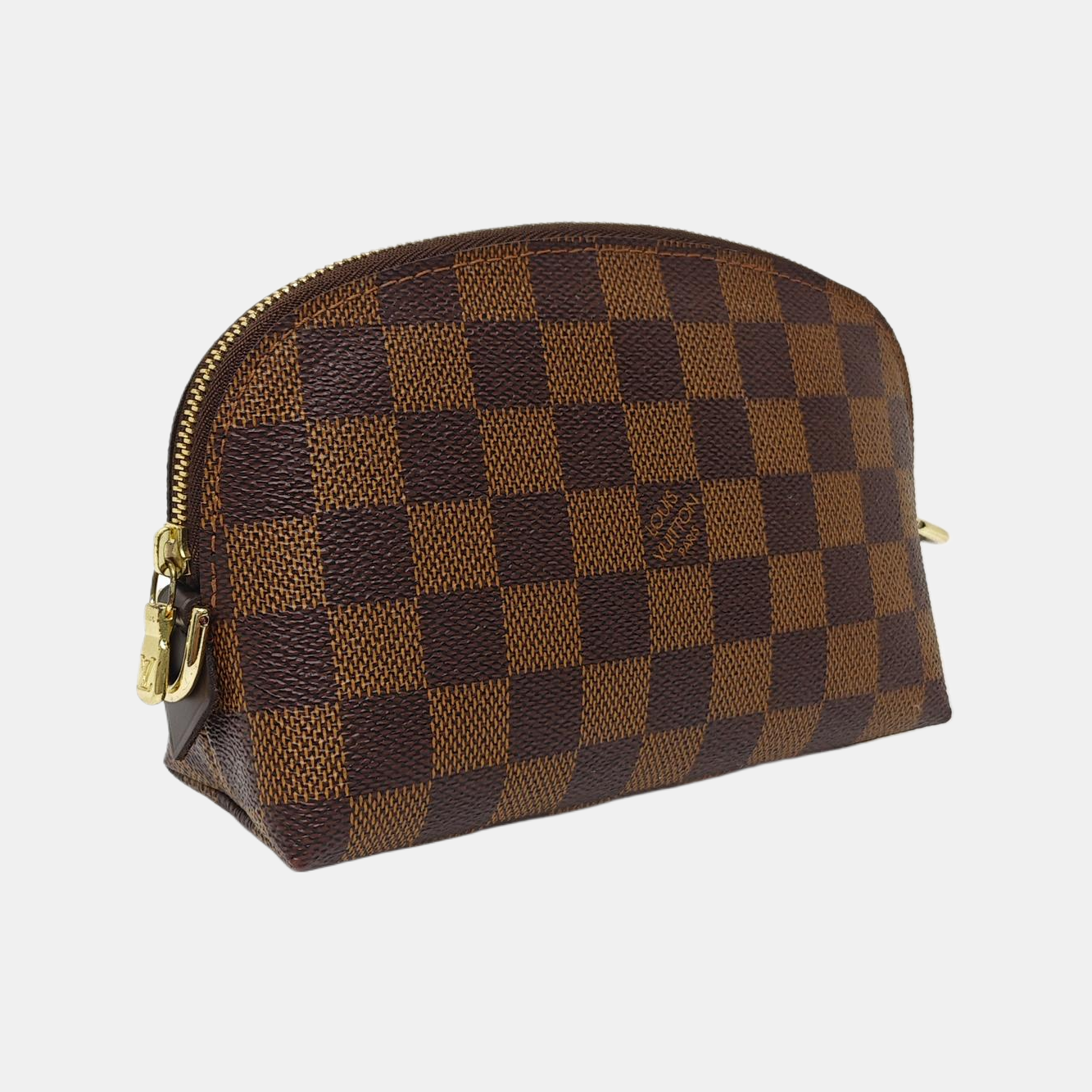COSMETIC PM Damier Ebene Coated Canvas Brown