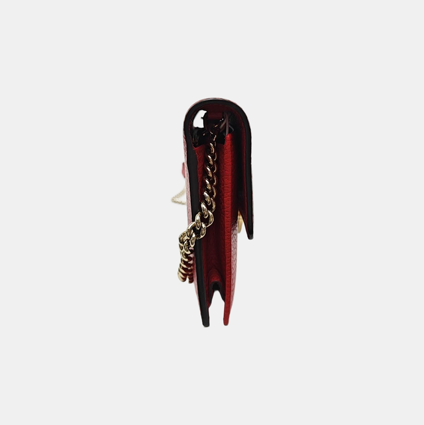 Calfskin Shoulder Bag Red