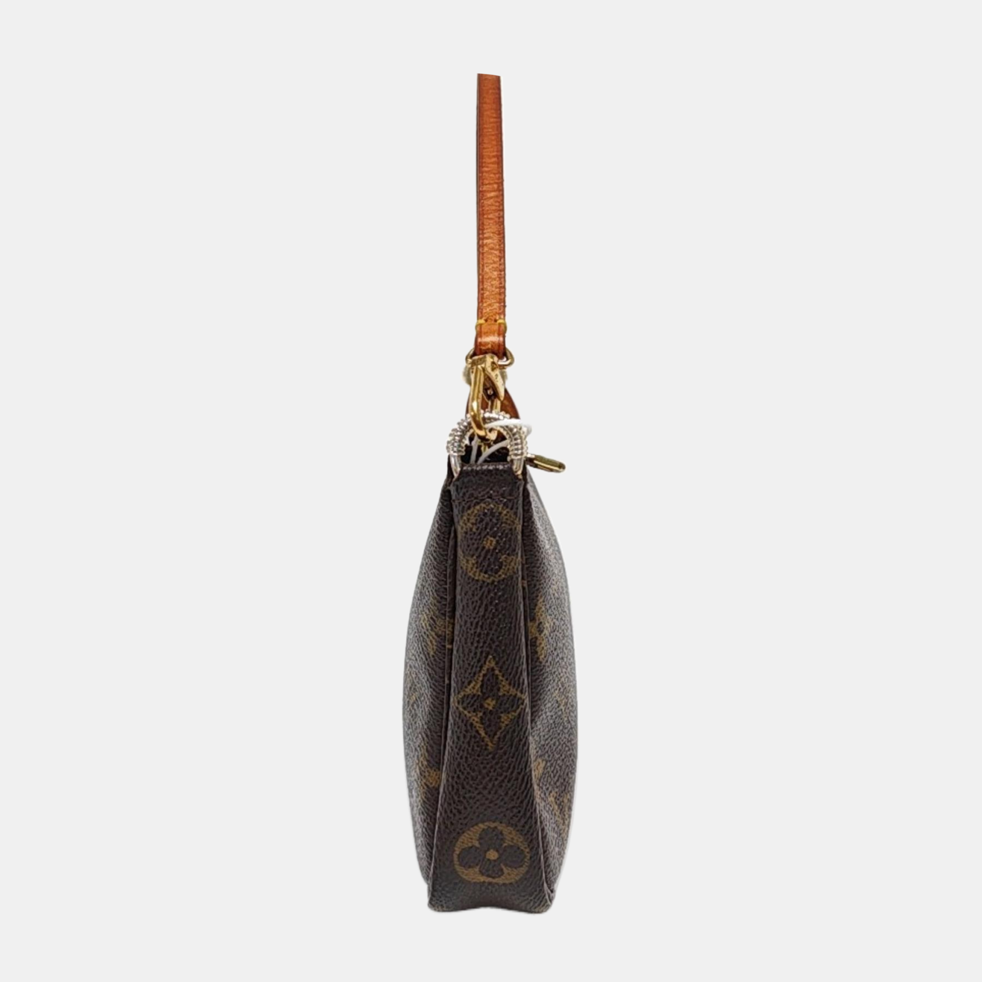 ACCESSOIRES Monogram Coated Canvas Brown