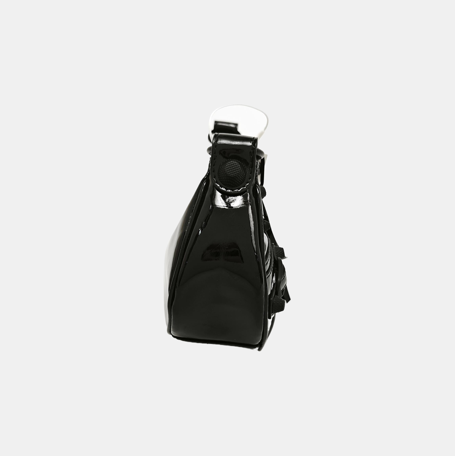 Le Cagole Mini Patent Leather Black