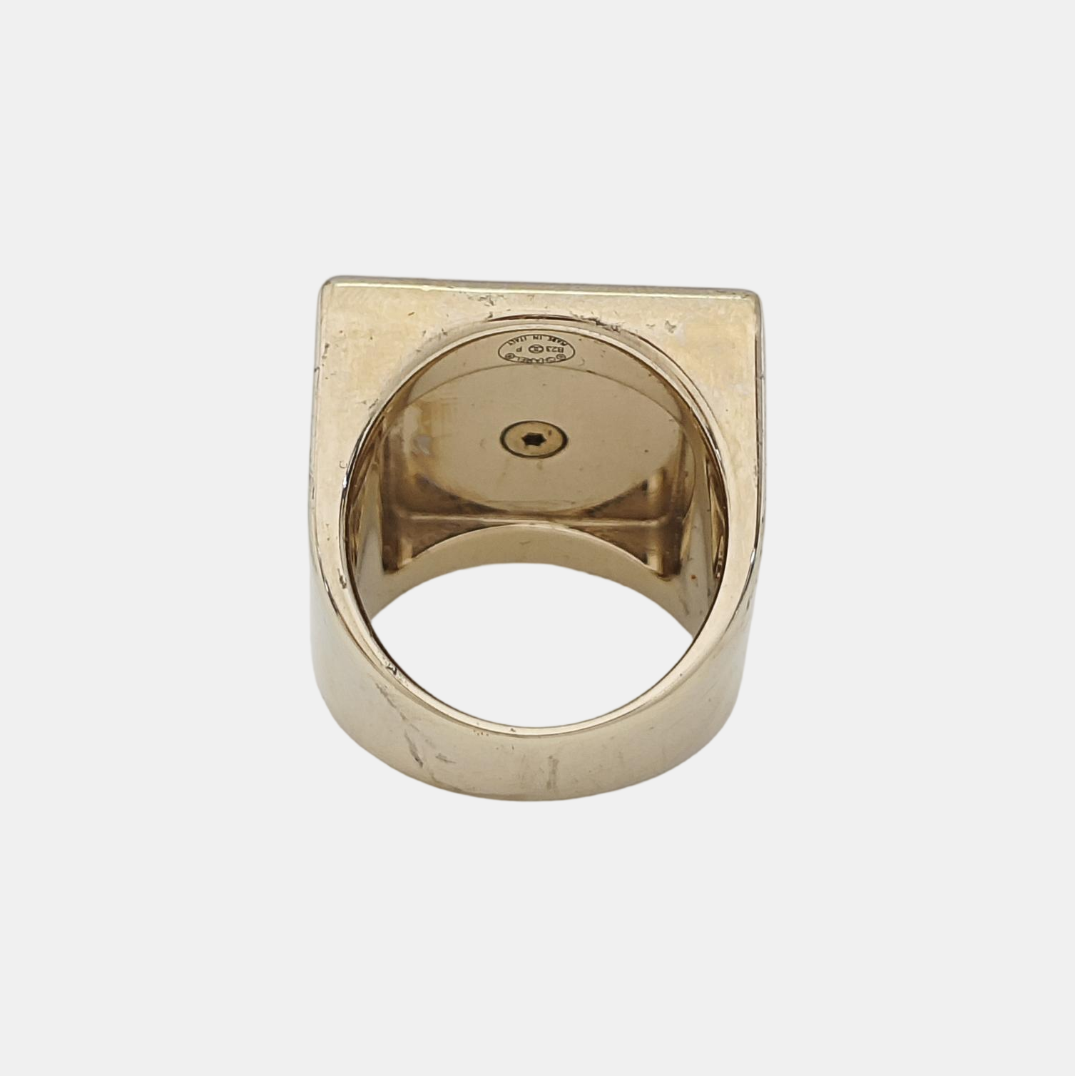 Metal Gold Ring EU 54