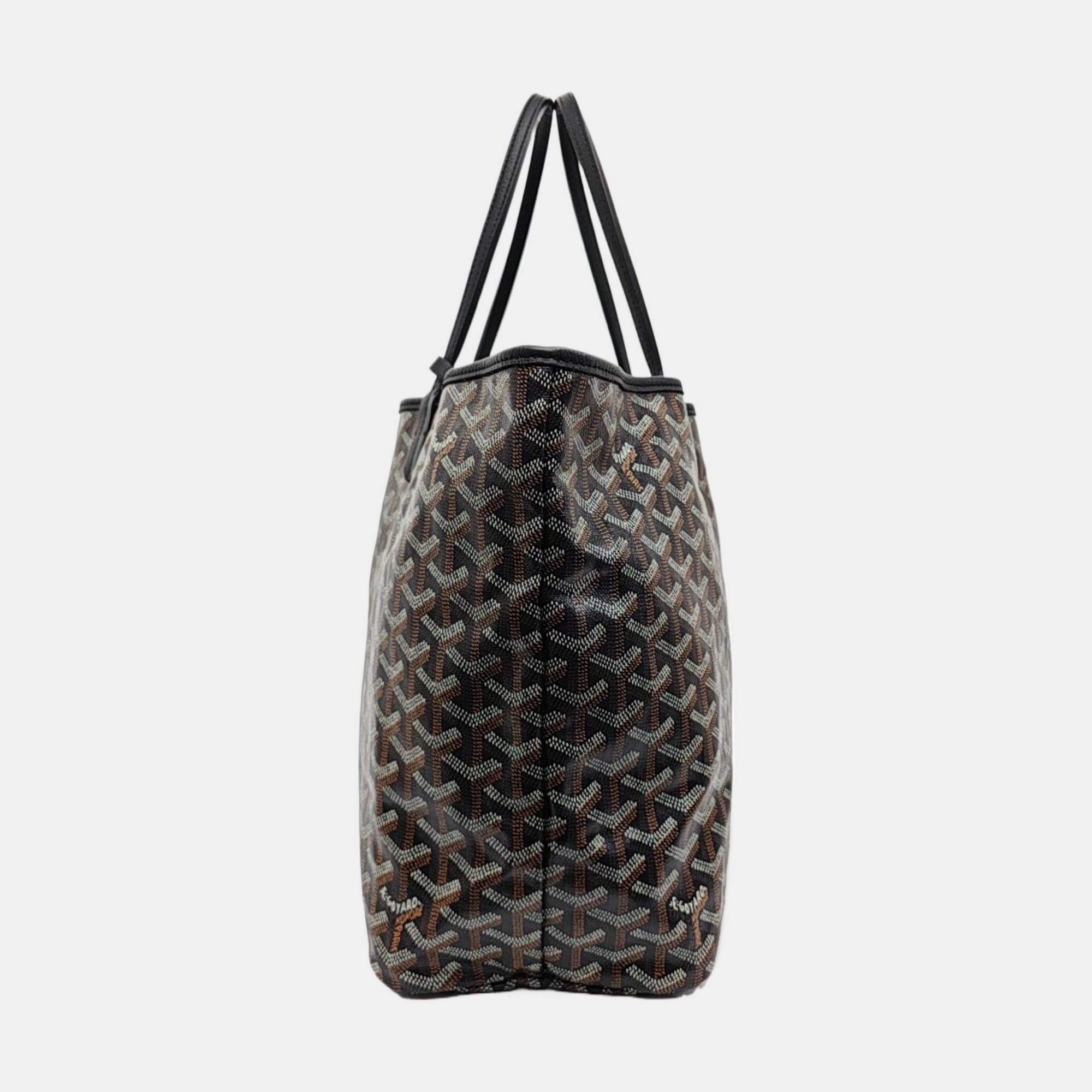 Saint Louis PM Coated Canvas Black