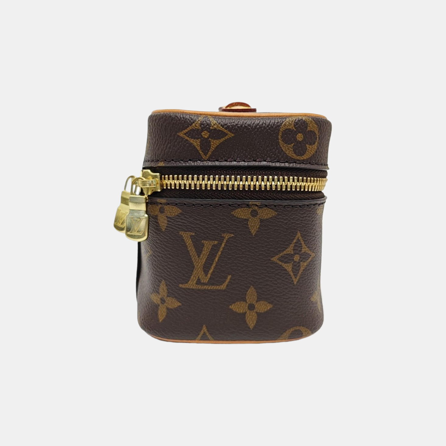 NICE Super Mini Monogram Coated Canvas Brown