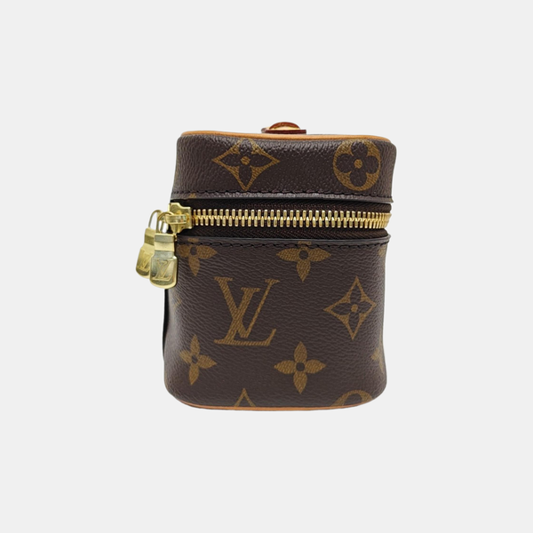NICE Super Mini Monogram Coated Canvas Brown