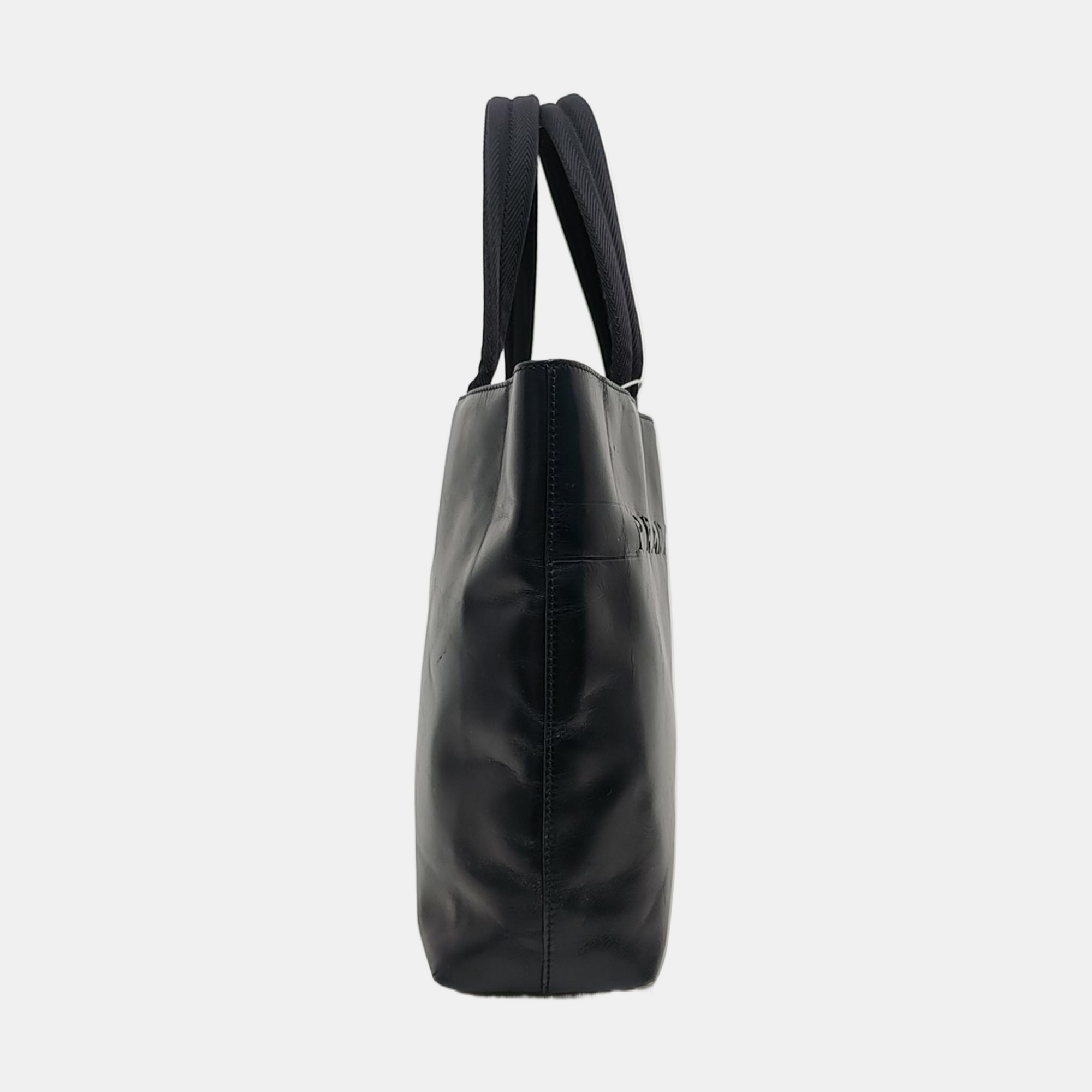 Calfskin Tote Bag Black