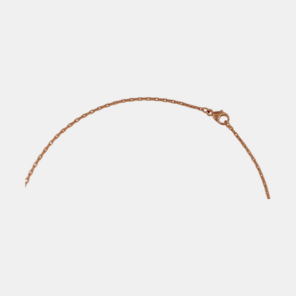 Pop H Metal Rose Gold Necklace