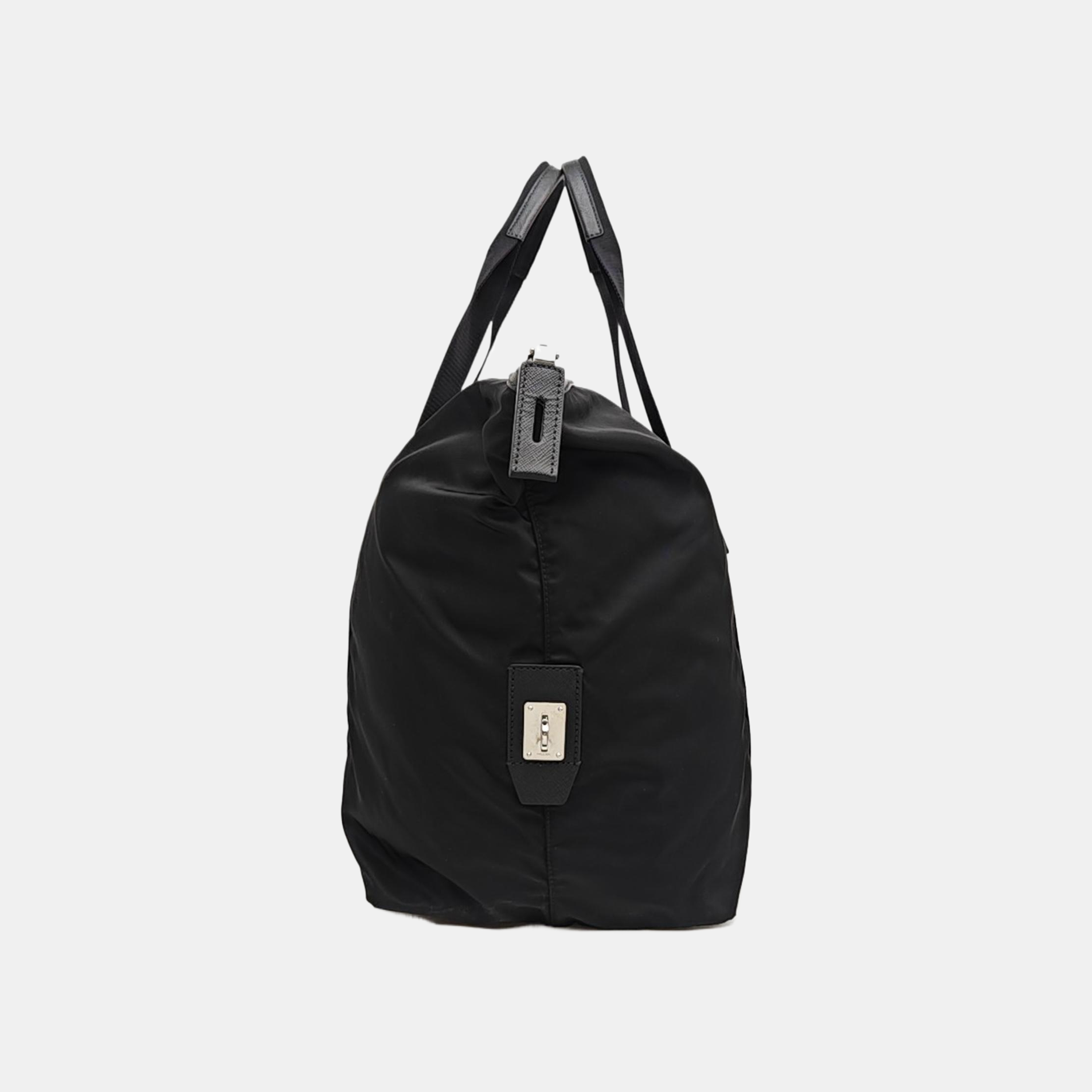 Nylon Tote Bag Black