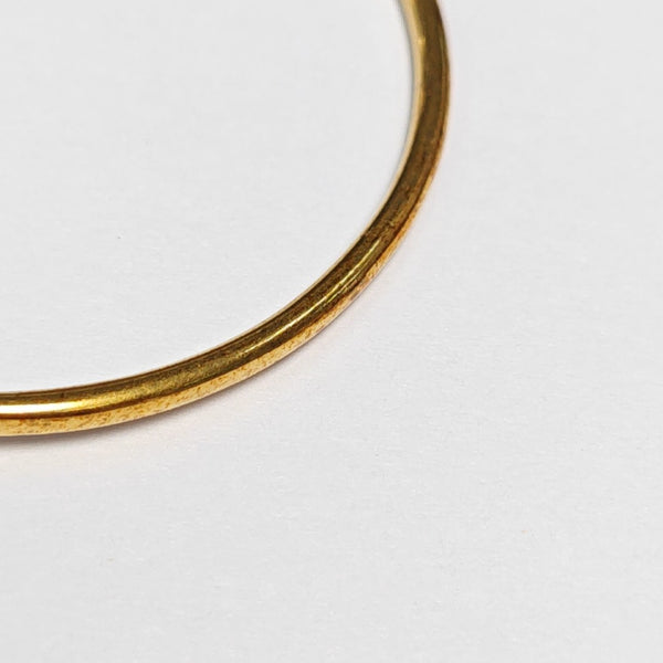 Metal Gold Bangle