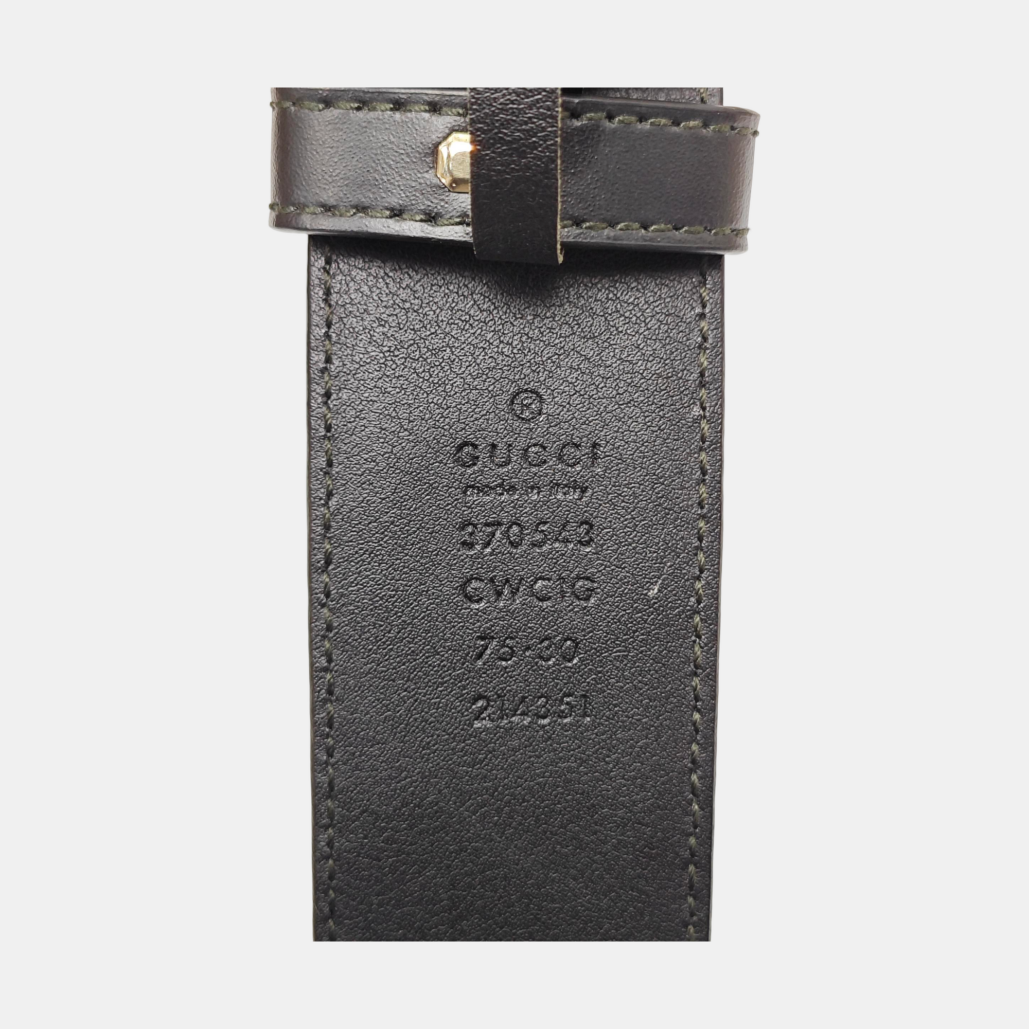 Leather Belt Black