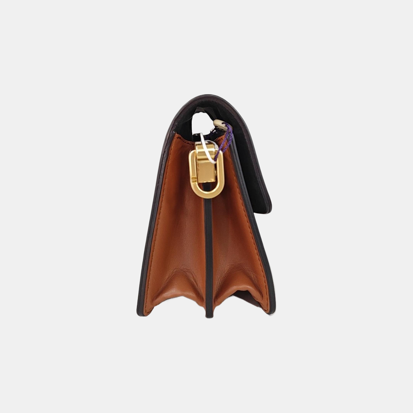 DAUPHINE Mini Coated Canvas Brown