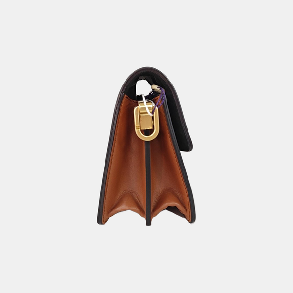DAUPHINE Mini Coated Canvas Brown