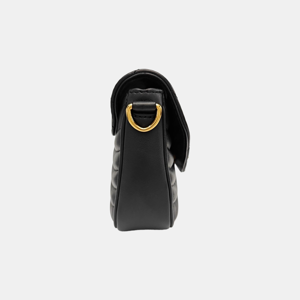 NEW WAVE Quilted Calfskin Black
