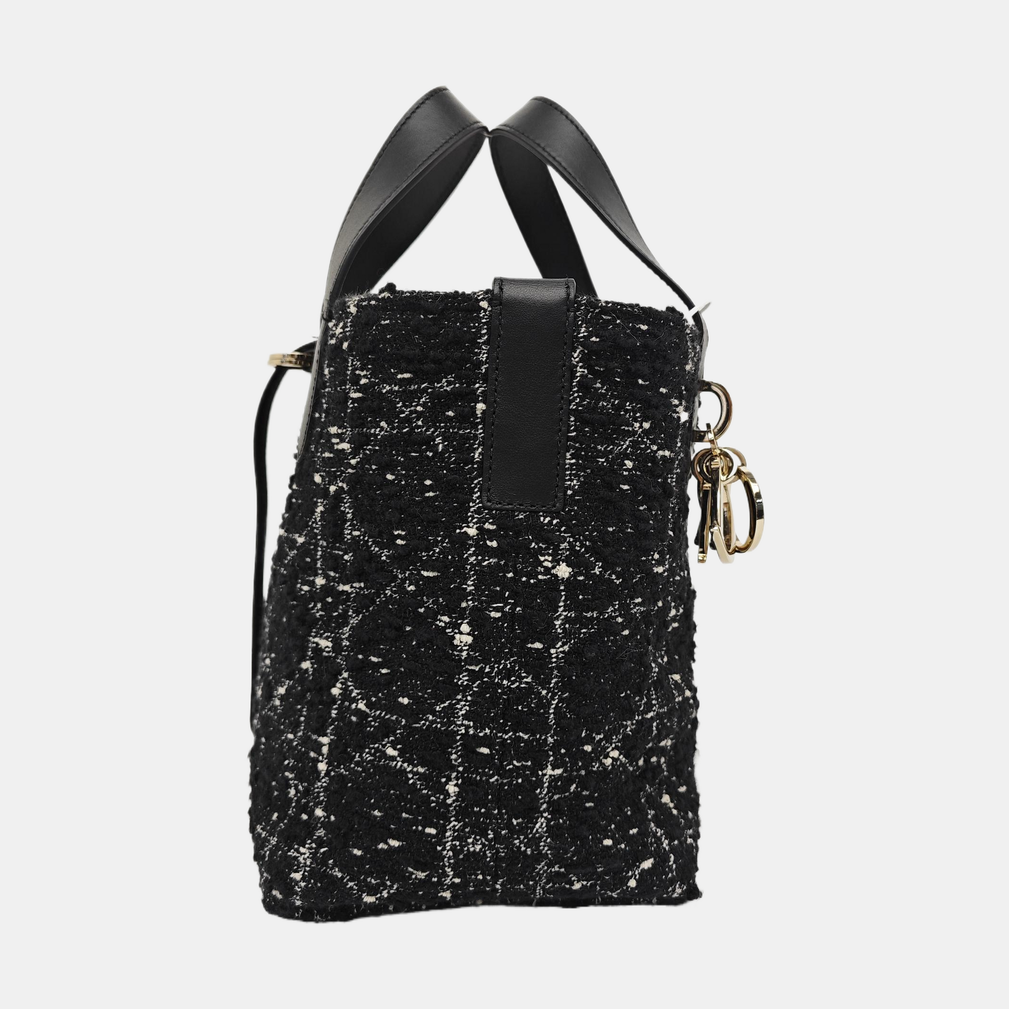 Toujours Small Cannage Wool Black